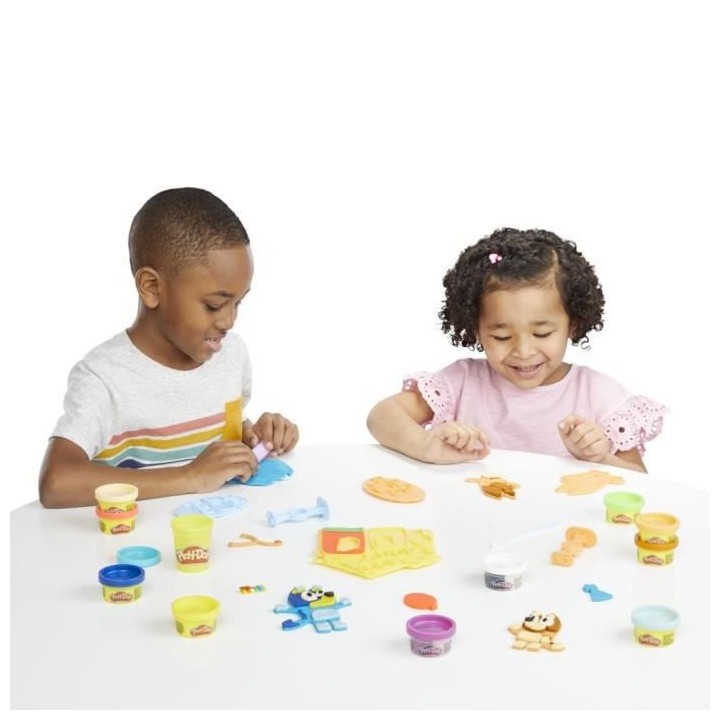 Play-Doh Coffret Bluey se déguise avec 11 pots de pâte a modeler