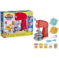 Play-Doh Kitchen Creations, Robot pâtissier, jouet de pâte a modeler avec accessoires de cuisine factices