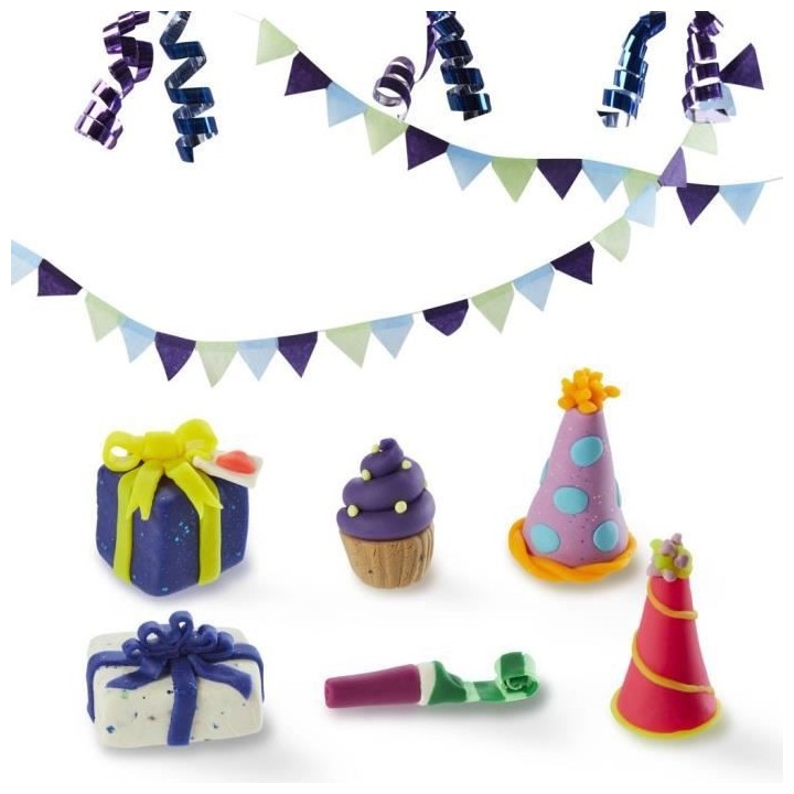 Play-Doh Coffret 65 ans, pack 65 pots de 28 grammes de pâte a modeler