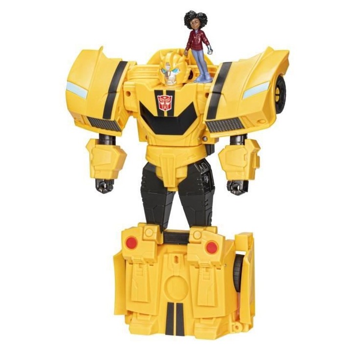 Transformers EarthSpark, figurine Spin Changer Bumblebee de 20 cm ave