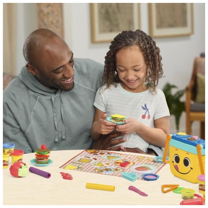 Play-Doh, Pique-nique des formes, jouets préscolaires de pâte a mode