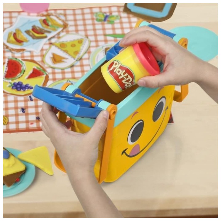 Play-Doh, Pique-nique des formes, jouets préscolaires de pâte a mode
