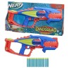 Nerf DinoSquad Terrodak, jeu d'extérieur pour enfants, 12 fléchettes Nerf Elite, blaster Nerf en forme de dinosaure