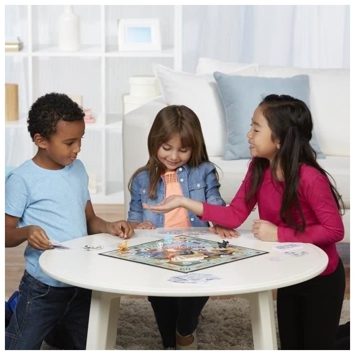 MONOPOLY Junior - Jeu de société pour enfants - Jeu de plateau - Ver