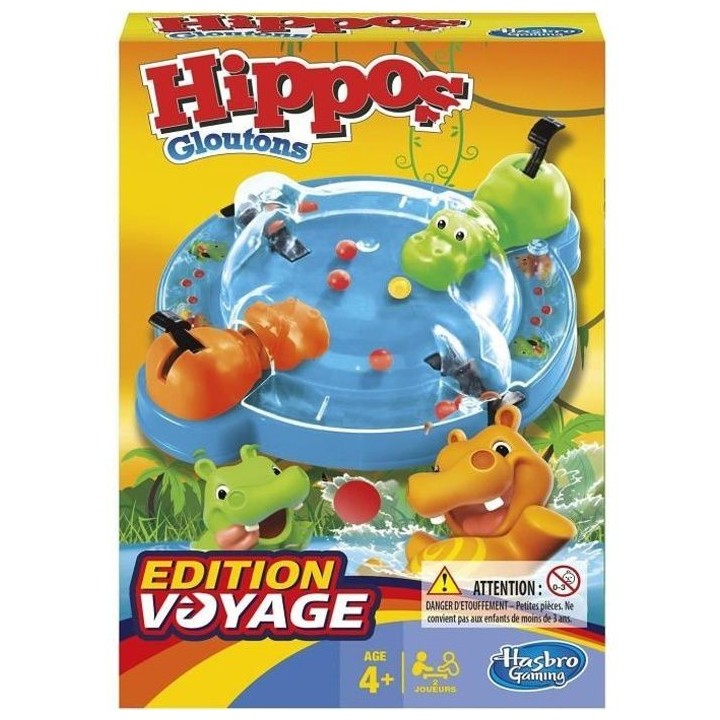 HIPPOS GLOUTONS - Jeu de societe de voyage