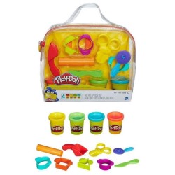 PLAY-DOH - Mon Premier Kit avec 4 Pots de Pâte a modeler