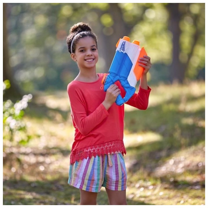 NERF SUPER SOAKER - TwinTide - Pistolet a Eau avec reservoir de 975 ml