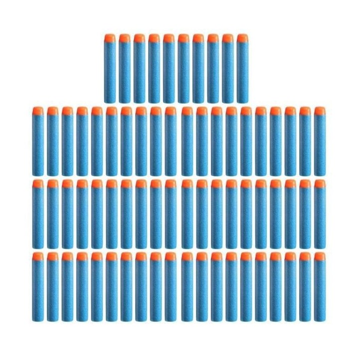 NERF - Elite 2.0 - Recharge de 70 fléchettes en mousse Nerf Elite 2.0