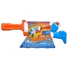 NERF SUPER SOAKER - Blaster a eau Twister -tire 2 jets d'eau torsadés, mécanisme a pompe, jeu d'eau d'extérieur