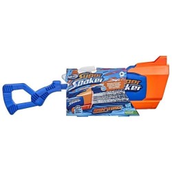 NERF SUPER SOAKER - Blaster a eau Rainstorm - jet d'eau diluvien, jeu d'eau extérieur pour enfants, ados et adultes