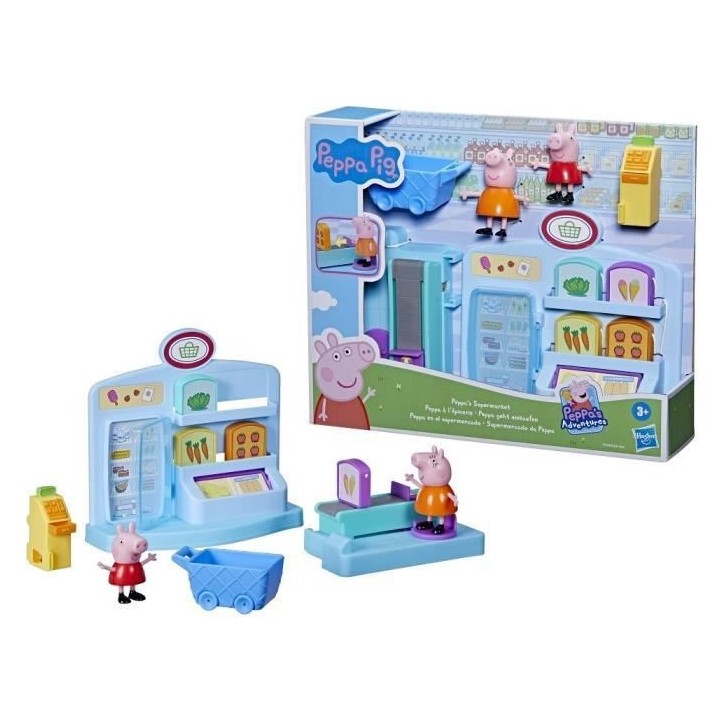 PEPPA PIG - Peppa's Adventures - Peppa a l'épicerie - jouet préscola