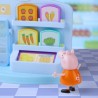 PEPPA PIG - Peppa's Adventures - Peppa a l'épicerie - jouet préscolaire avec 2 figurines et 8 accessoires, des 3 ans