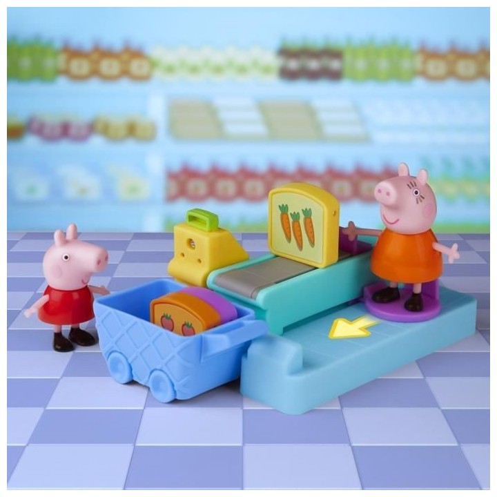 PEPPA PIG - Peppa's Adventures - Peppa a l'épicerie - jouet préscola