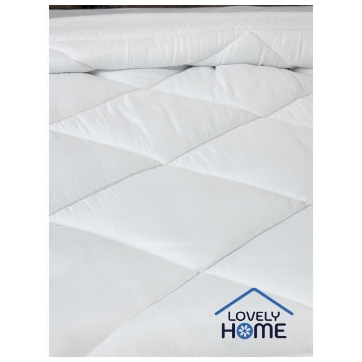 Couette anti-Acariens LOVELY HOME - 350g - 140 x 200 cm - Blanc