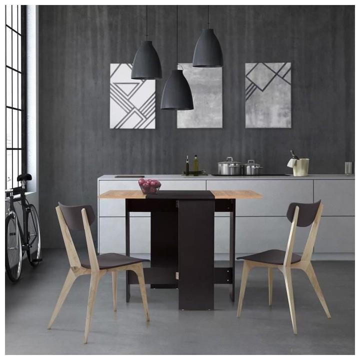 Table a manger pliable VARDA - En panneaux de particules - Essentiel -