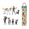 Pack de 7 Figurines - PLASTOY - Tubo Lucky Luke