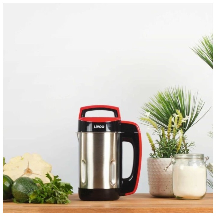 LIVOO DOP188 Blender a soupe 1,1L 850W - Noir