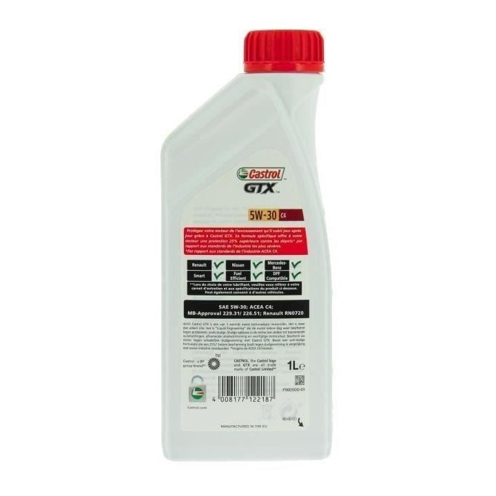 CASTROL GTX 5W-30 C4 5L+1L