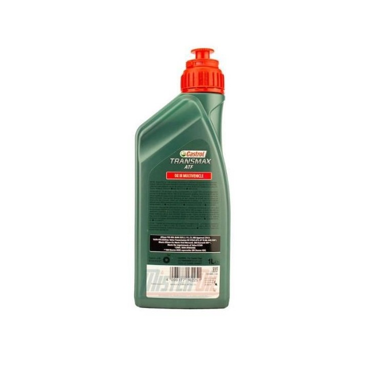 CASTROL Huile-Additif Transmax ATF DX III Multivehicle - Synthetique /