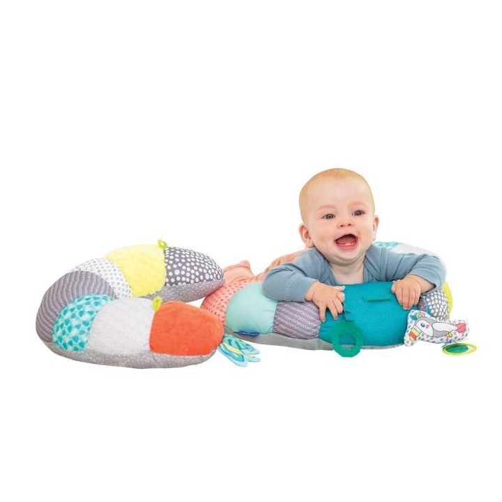 Coussin d'activités 2-in-1 INFANTINO Tummy Time