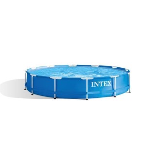 Kit Piscine hors sol tubulaire INTEX - Frame - 365 x 76 cm - Ronde