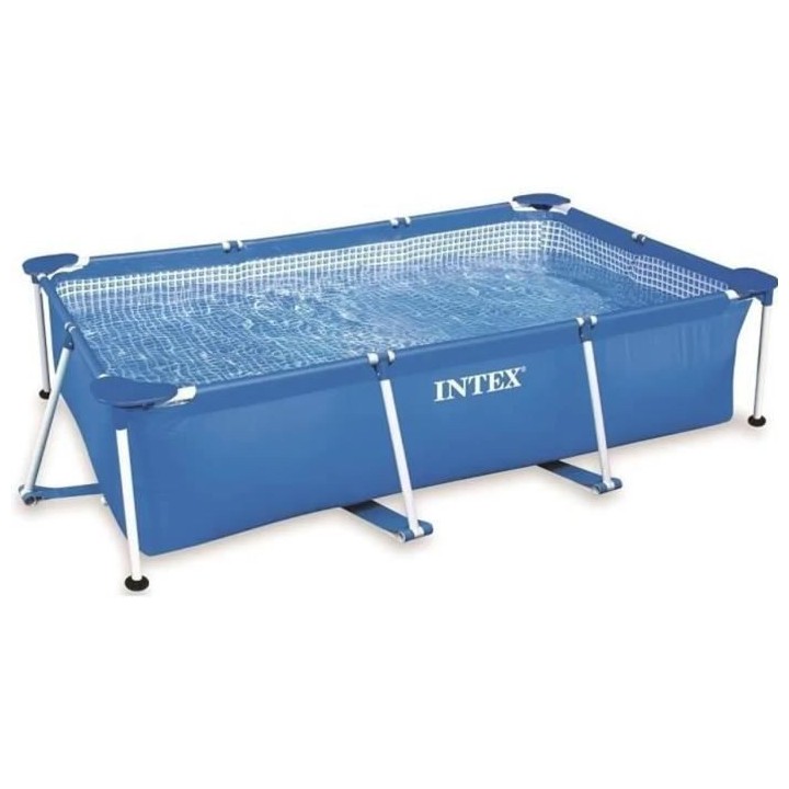 Kit Piscine hors sol tubulaire INTEX - Metal Frame Junior - 220 x 150