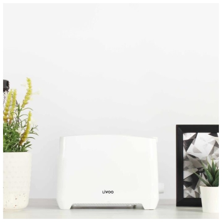 LIVOO DOD162W Grille-pain - Blanc