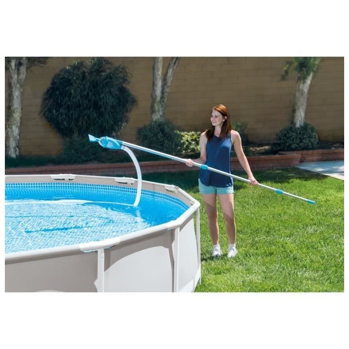Kit d'entretien vac+ INTEX Pour piscine hors-sol avec filtration