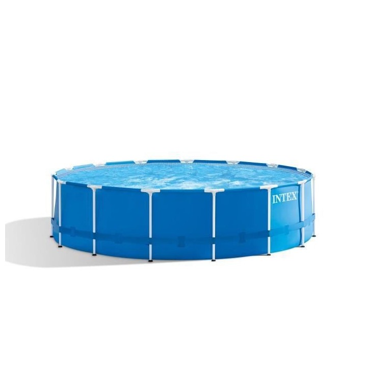 Kit Piscine hors sol tubulaire INTEX - Frame - 457,2 x 121,92 cm - Ron