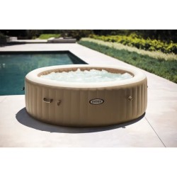 Spa gonflable INTEX - Sahara - 216 x 71 cm - 6 places - Rond