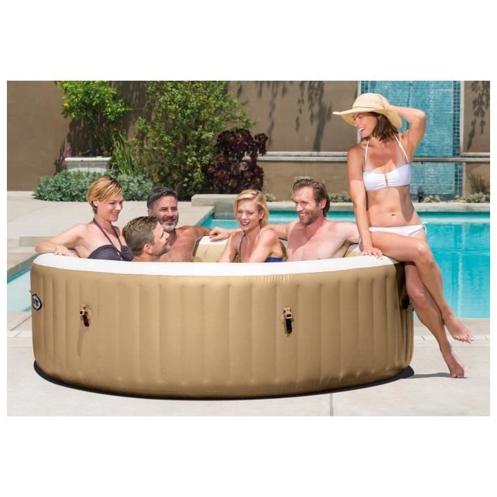 Spa gonflable INTEX - Sahara - 216 x 71 cm - 6 places - Rond
