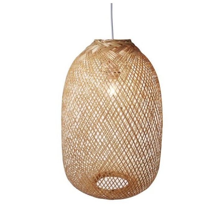 Suspension Bari - Bambou Tressée - Ø 35 cm