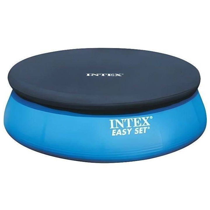 Intex bâche protection pour piscine autoportante 3m96