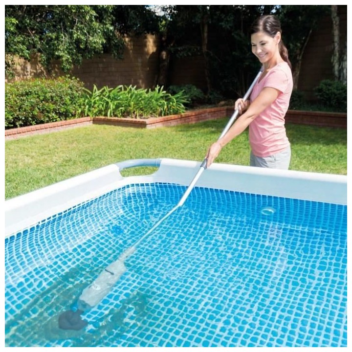 Aspirateur nettoyeur a batterie INTEX - Pour piscine et spa
