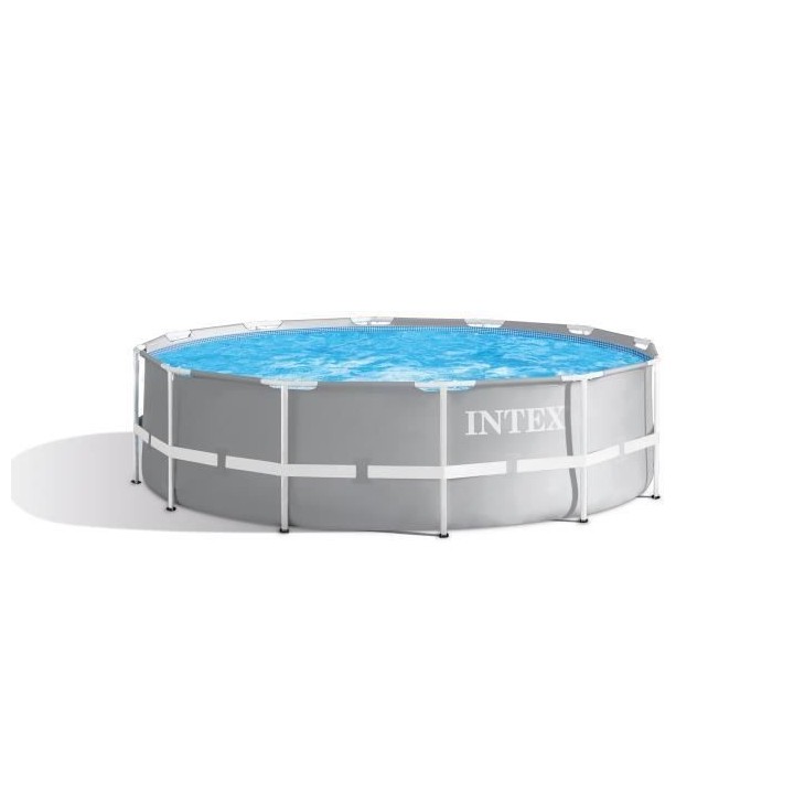Kit Piscine hors sol tubulaire INTEX - Prism Frame - 366 x 99 cm - Ron