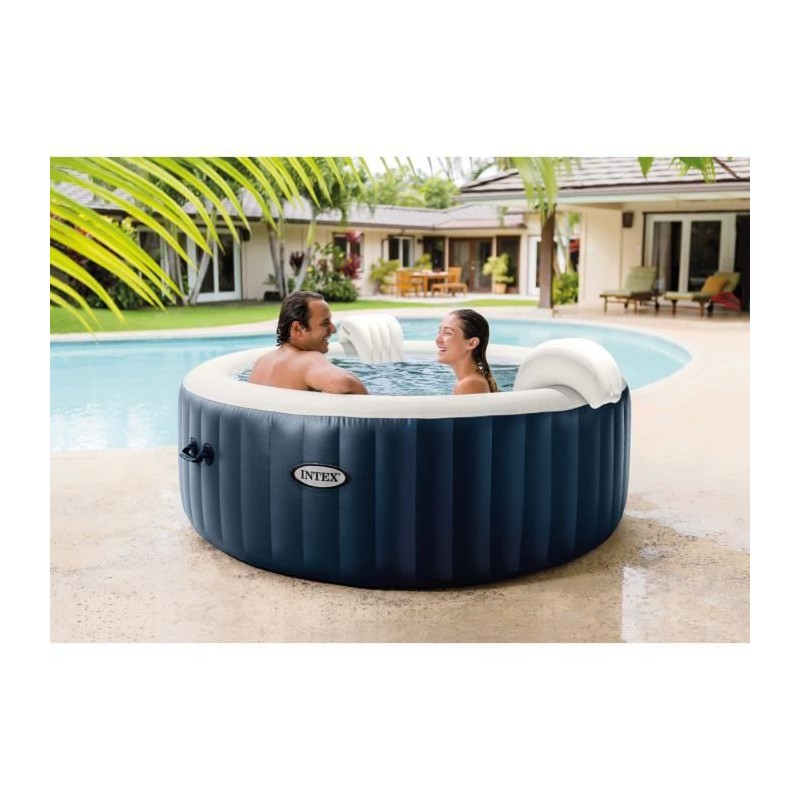 Spa gonflable INTEX - Pure Spa 28430EX - 196 x 71 cm - 4 places - Rond