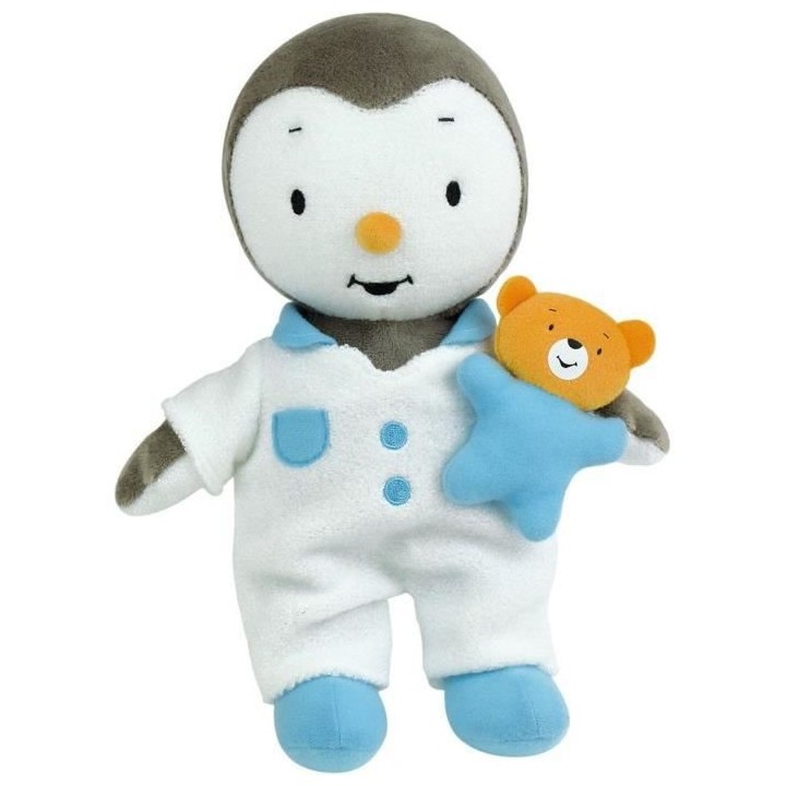 JEMINI Peluche T'choupi Luminou 25cm