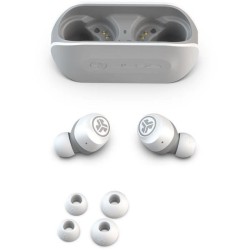 JLab Audio - GO Air True Wireless Earbuds White/Grey - Écouteurs sans fil - Bluetooth - Autonomie BT 20h