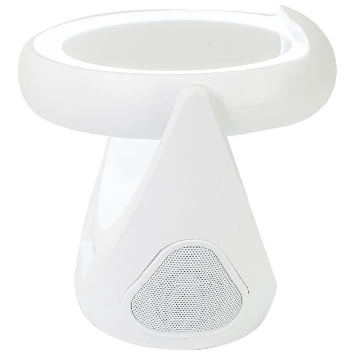 Miroir lumineux LED - LTC - MIRROR PHONE - Sur batterie muni de haut-p