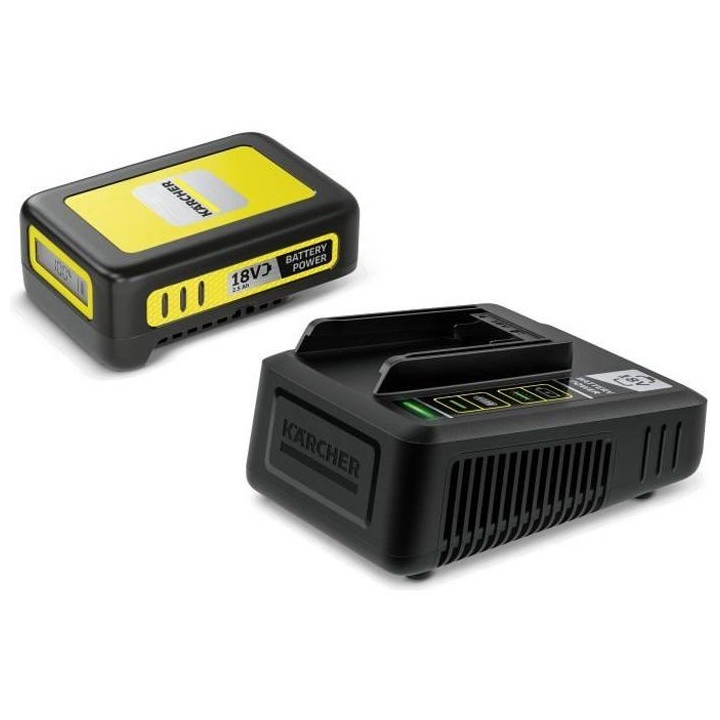KARCHER Set batterie Power 18V / 2.5 Ah + chargeur