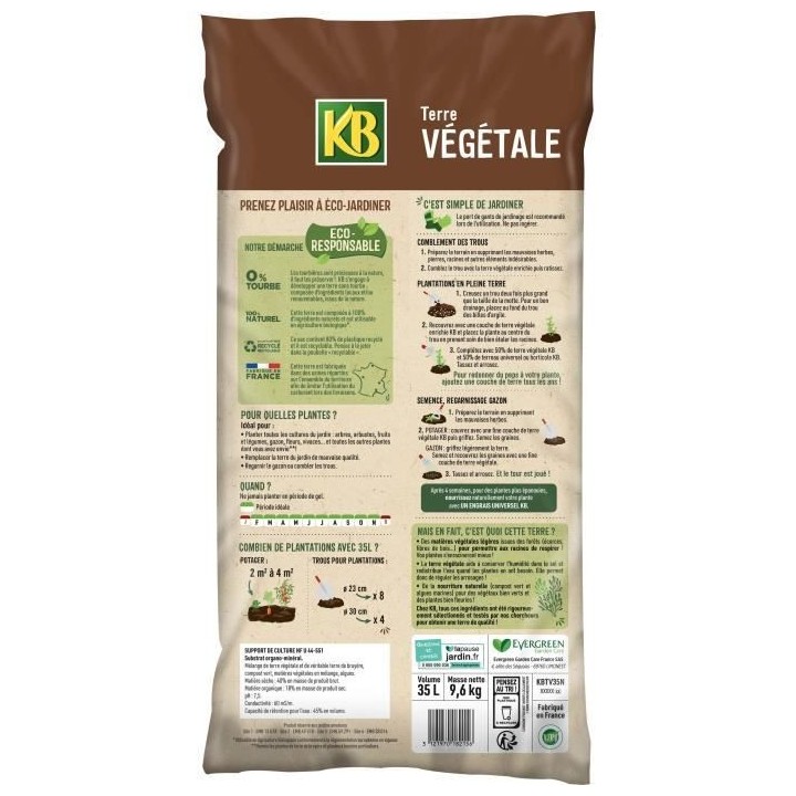 KB - Terre végétale UAB 35L