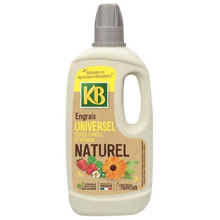 Engrais Naturel Universel Toutes Plantes, Légumes Et Fruits 1L