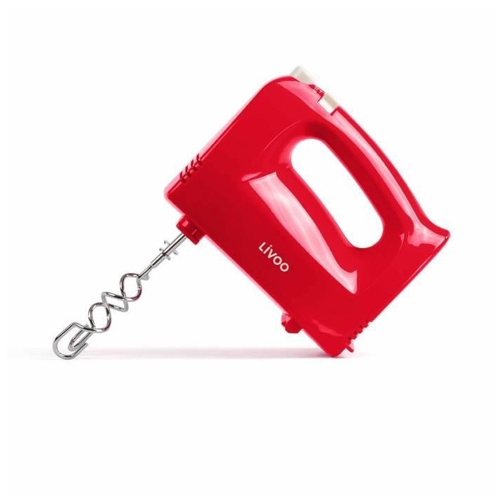 LIVOO DOP162R Batteur électrique - Rouge