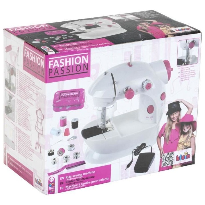 KLEIN - Machine a coudre pour enfants Fashion Passion
