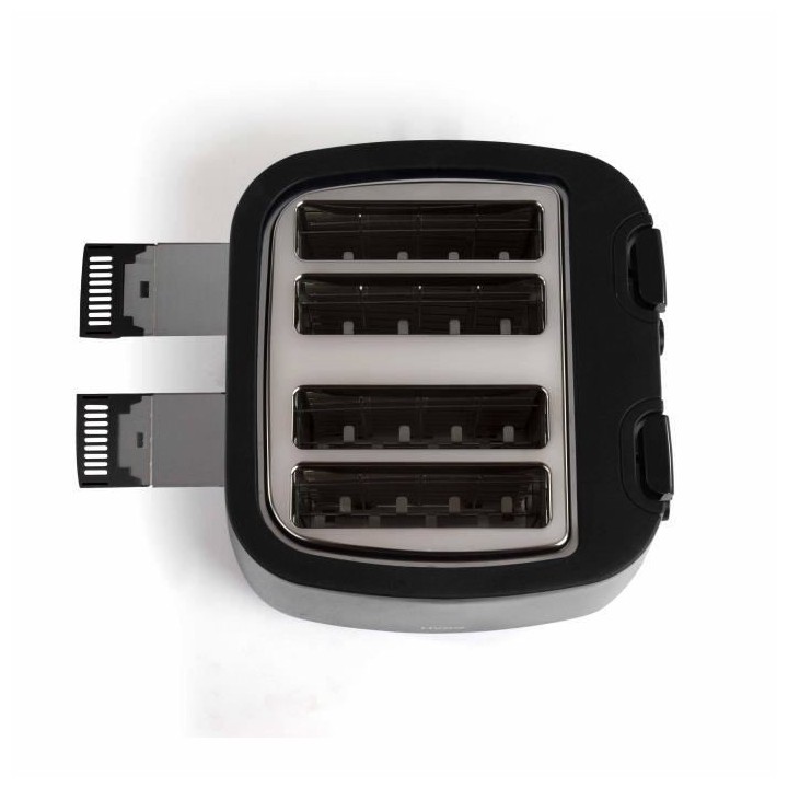 LIVOO DOD167N Grille-pain - 4 fentes - Noir