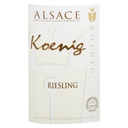 Koenig 2020 Riesling - Vin Blanc d'Alsace Cascher