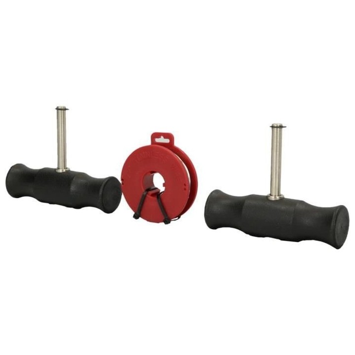 Poignées avec fil pour découpe de joint de vitrage - Brilliant Tools