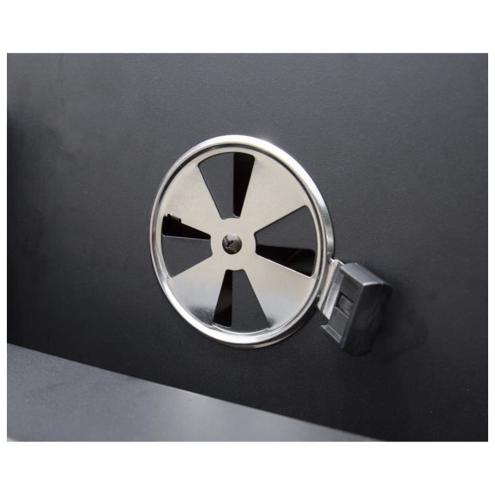 Barbecue a charbon - LANDMANN - Grille en acier émaillé - Surface de