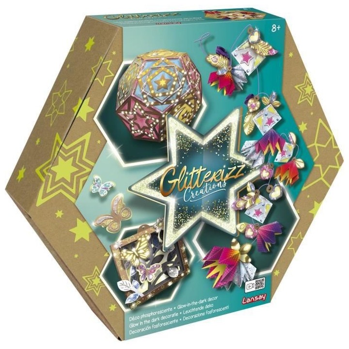 Glitterizz - Déco Phosphorescente - Activités Manuelles - Des 8 ans