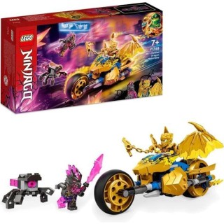 LEGO 71768 NINJAGO La Moto Dragon d'Or de Jay, Jouet avec Véhicule et